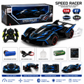 Speed Racer RC Car with Spray Smoke & LED Lights (1:14 Scale)