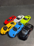 1:43 Scale Diecast Metal Sports Cars Set of 6 | Pull Back | Openable Doors | Premium Toy Cars