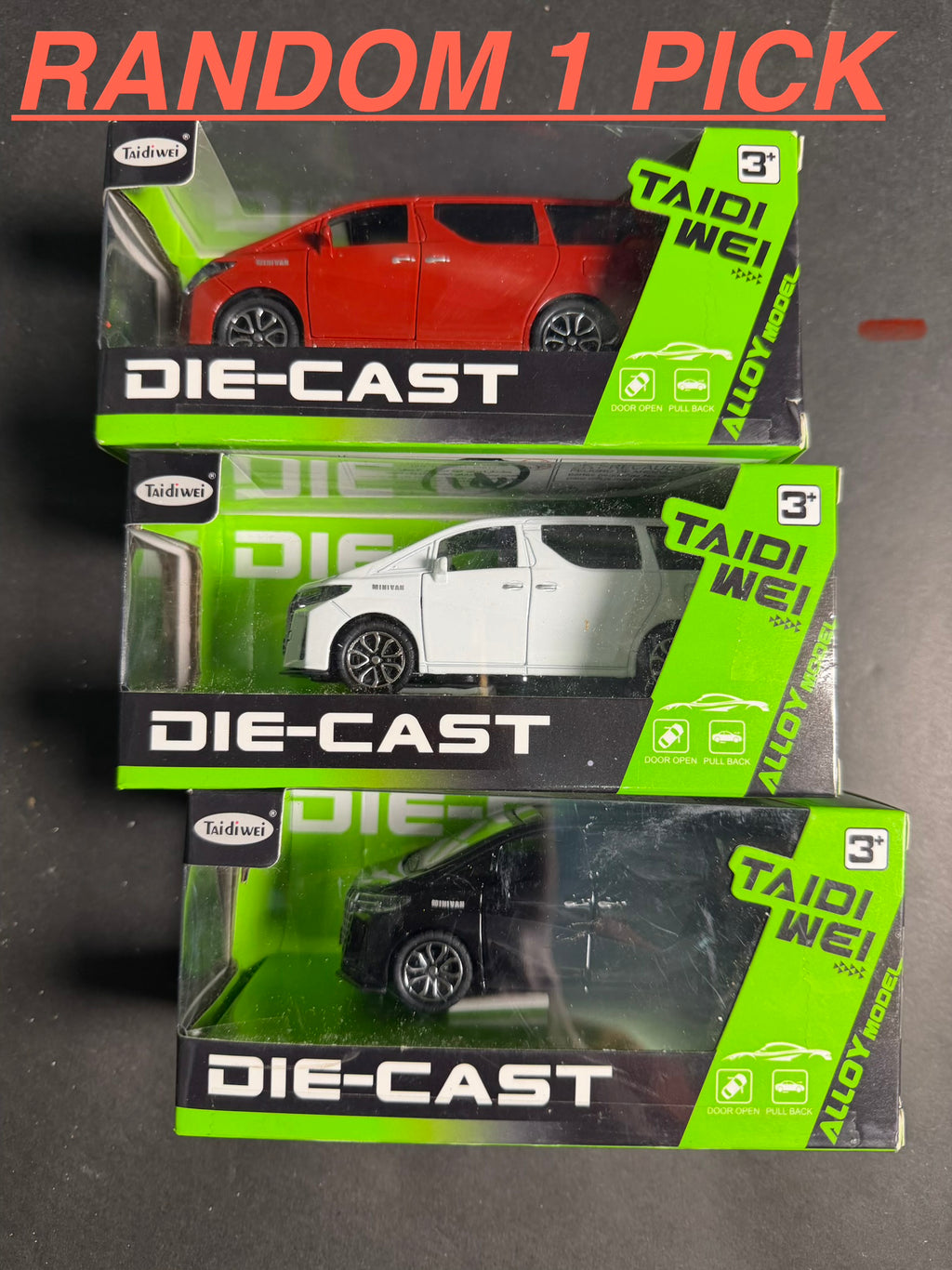Toyota Alphard Style Die-Cast Model Car