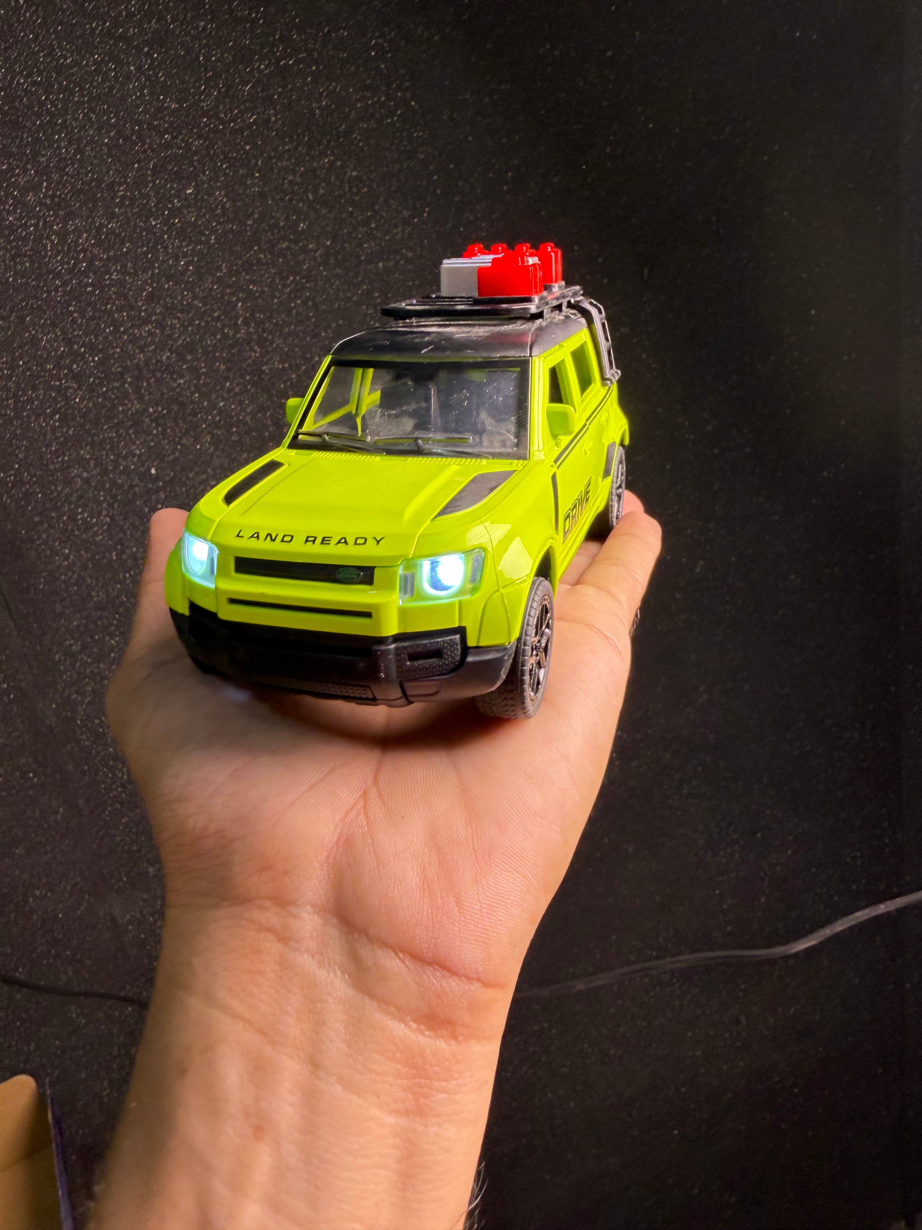 plastic die cast jeep