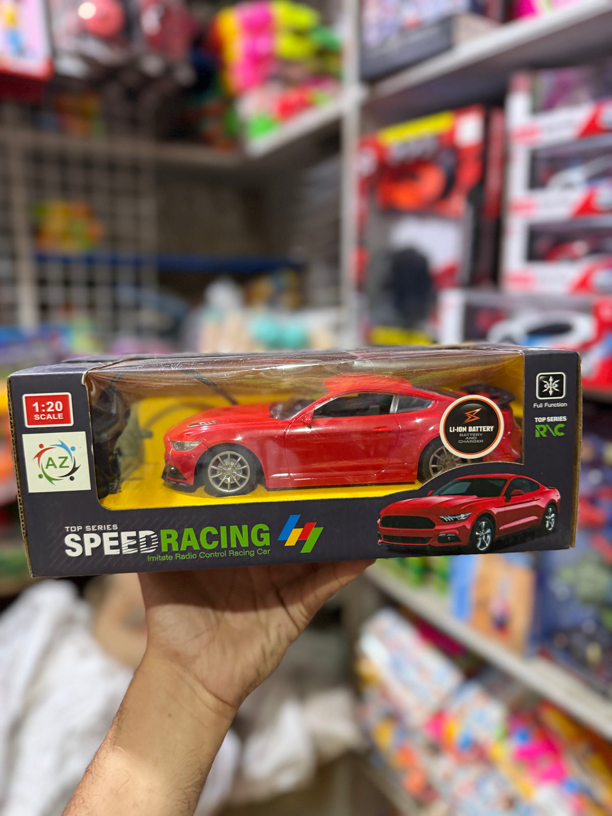 1:20 Scale RC Sports Racing Car | Rechargeable Remote Control Car for Kids