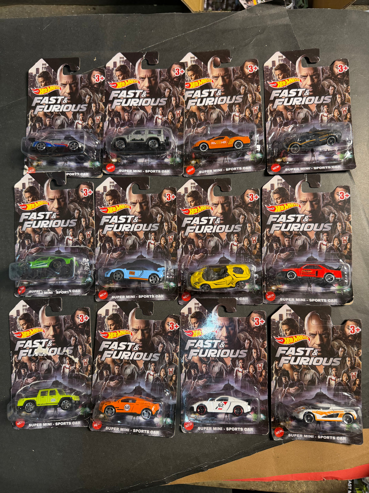 Fast & Furious Die-Cast Toy Car – Random 1 Pick | Mini Sports Car