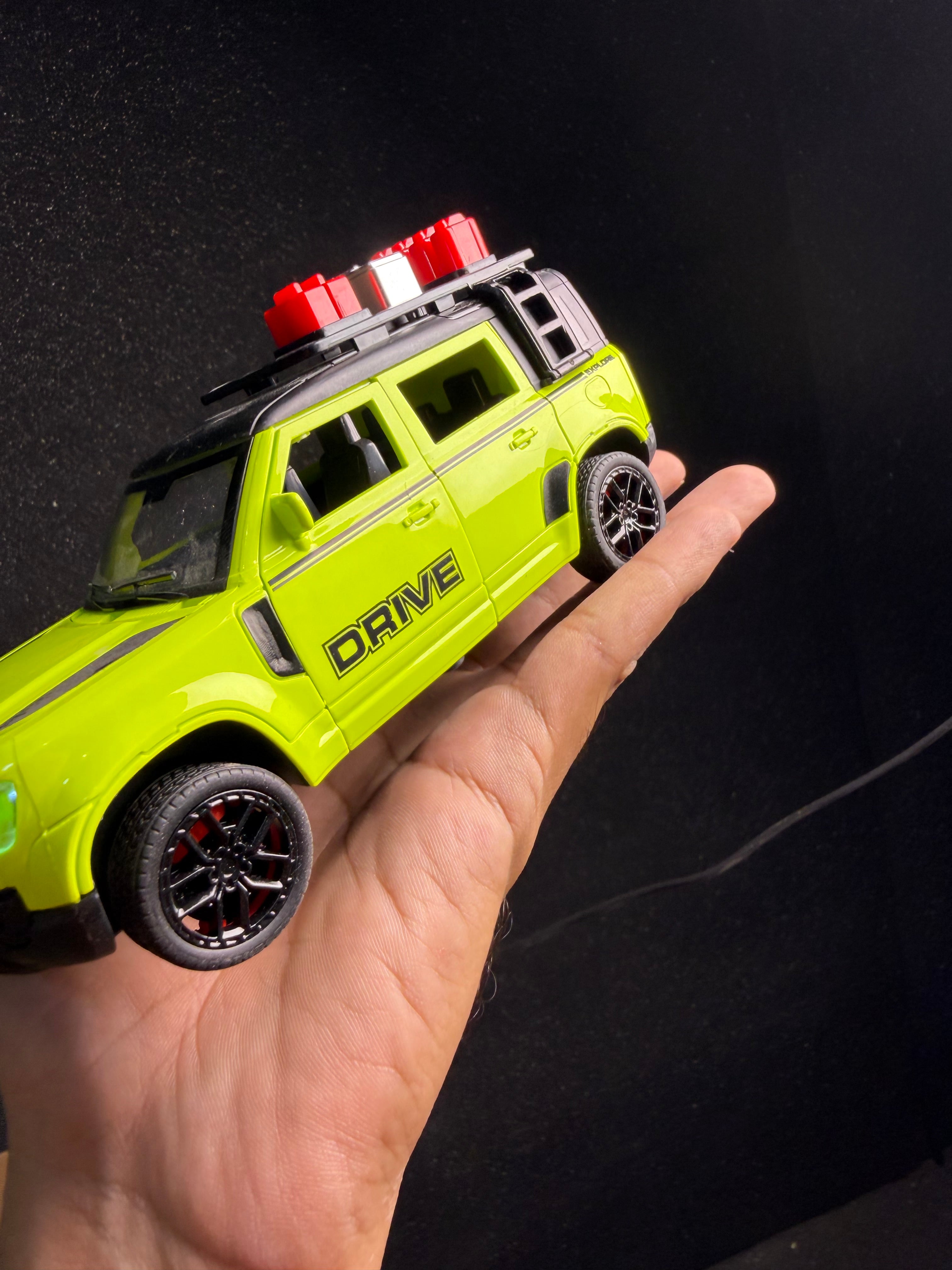 plastic die cast jeep