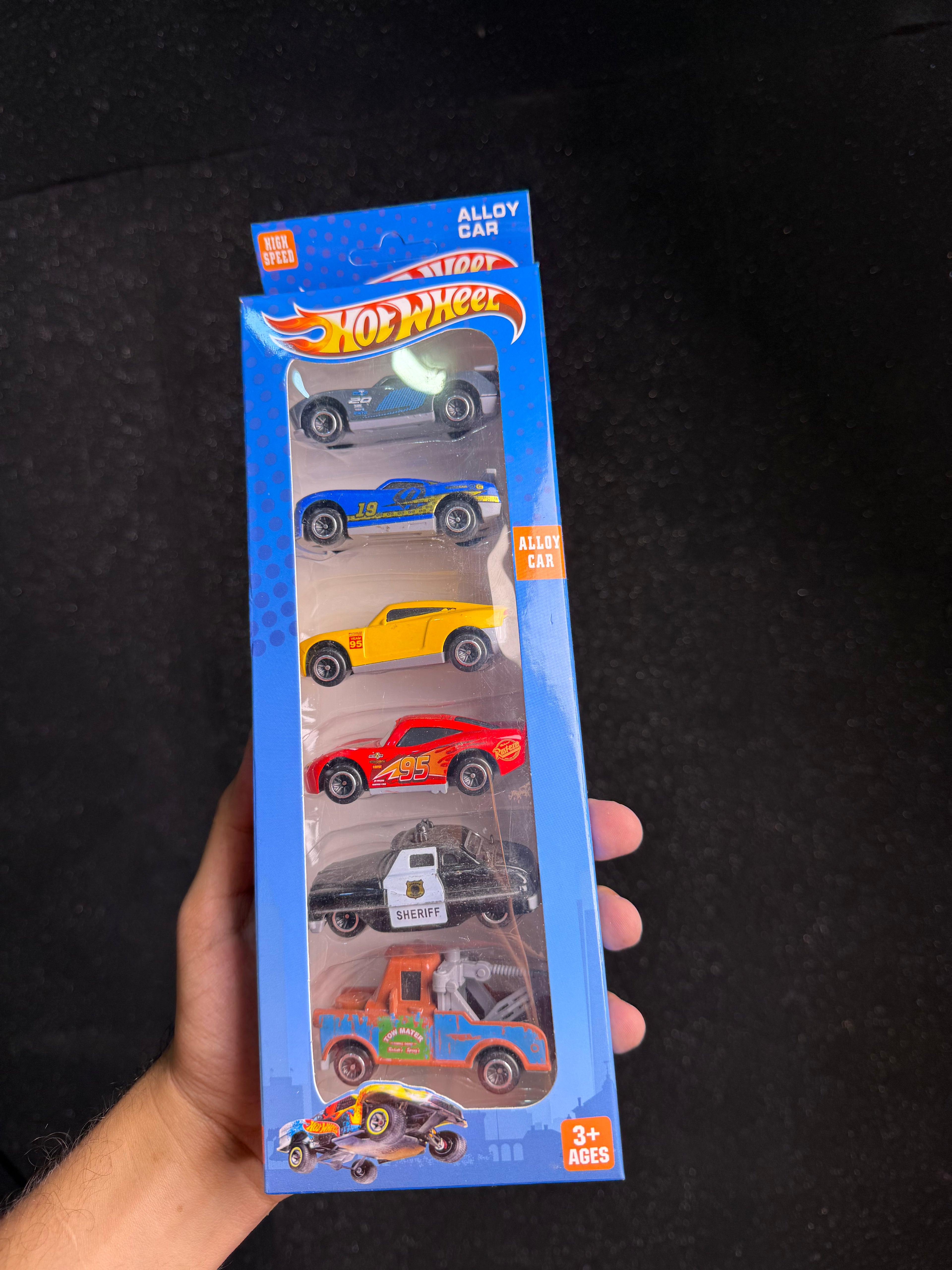 pack of 6 maqueen cars