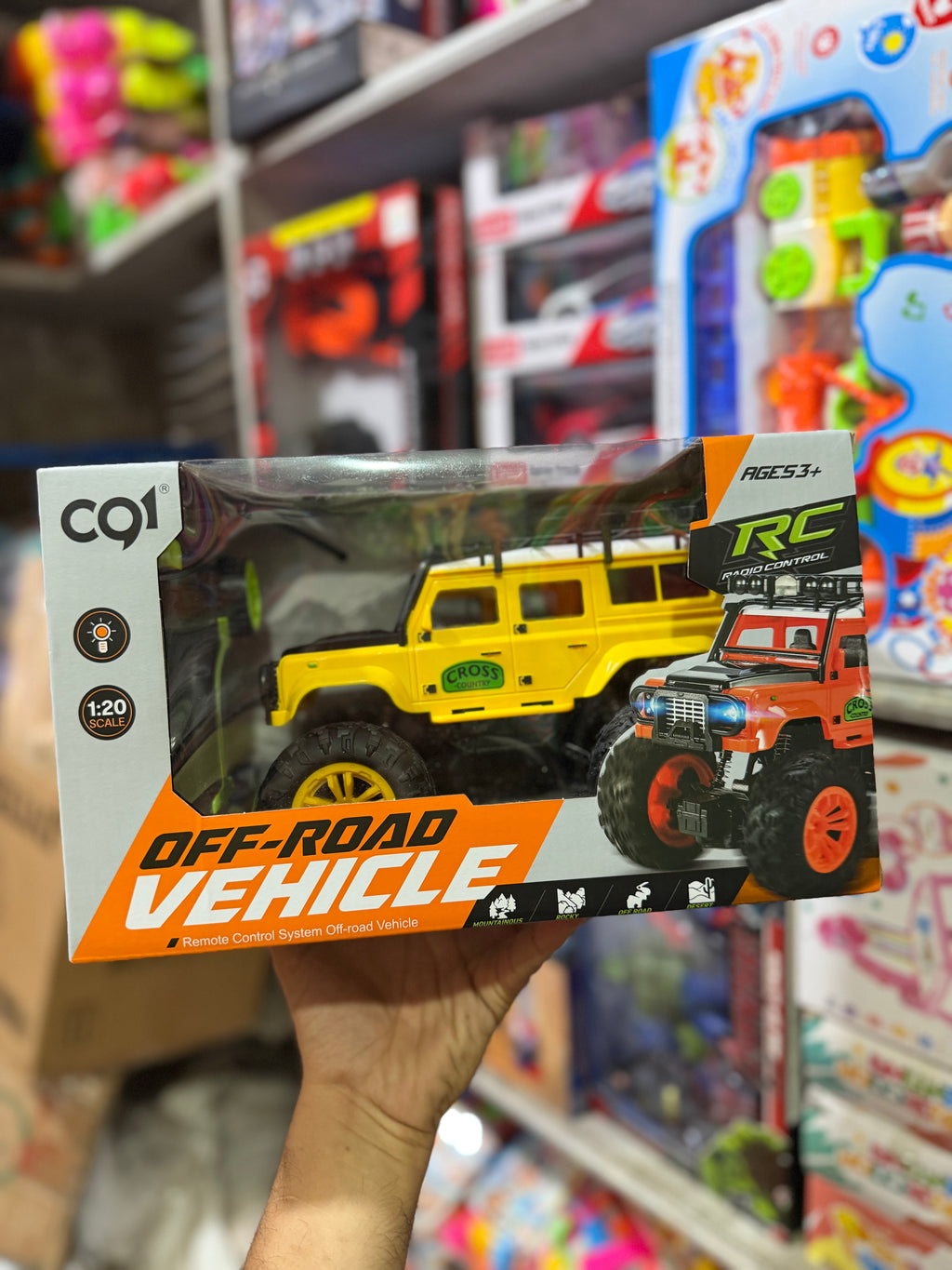 RC Monster Truck for Kids | Big Wheel Off Road Toy Car | Toy Bazar Pakistan