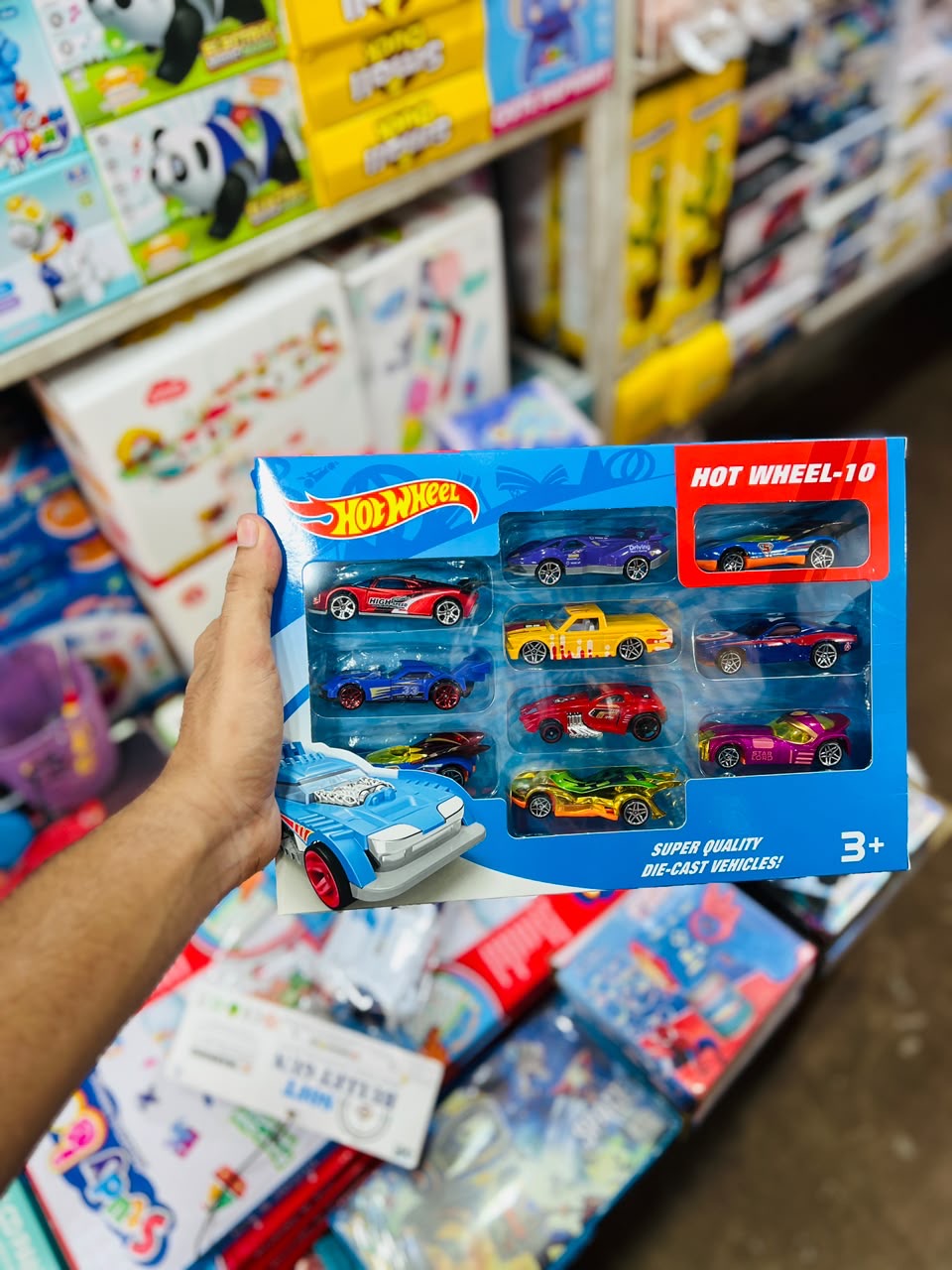 10-Piece Die-Cast Toy Car Gift Set | Metal Mini Racing Cars for Kids