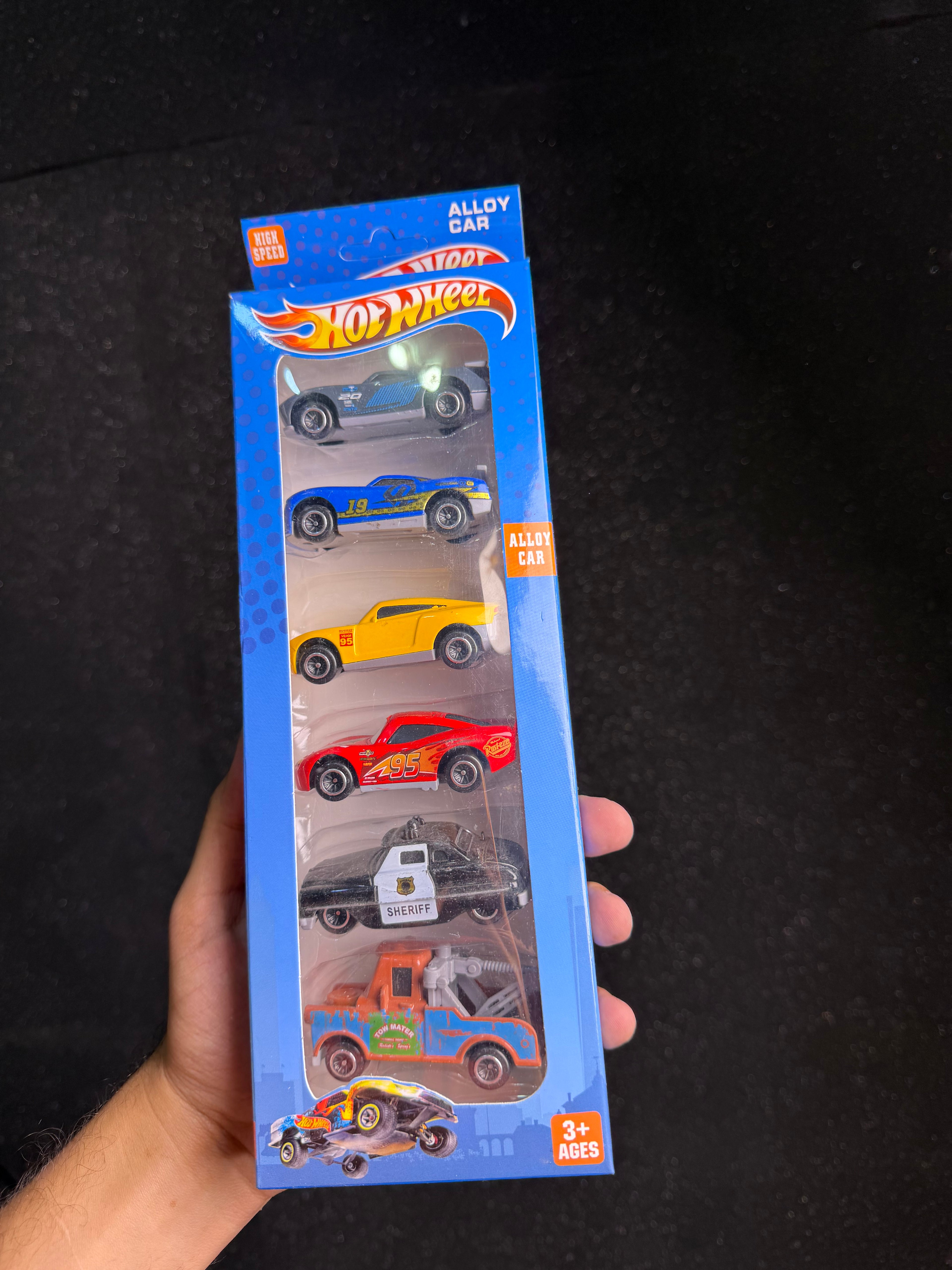 pack of 6 maqueen cars