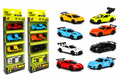 pack of 4 metal cars