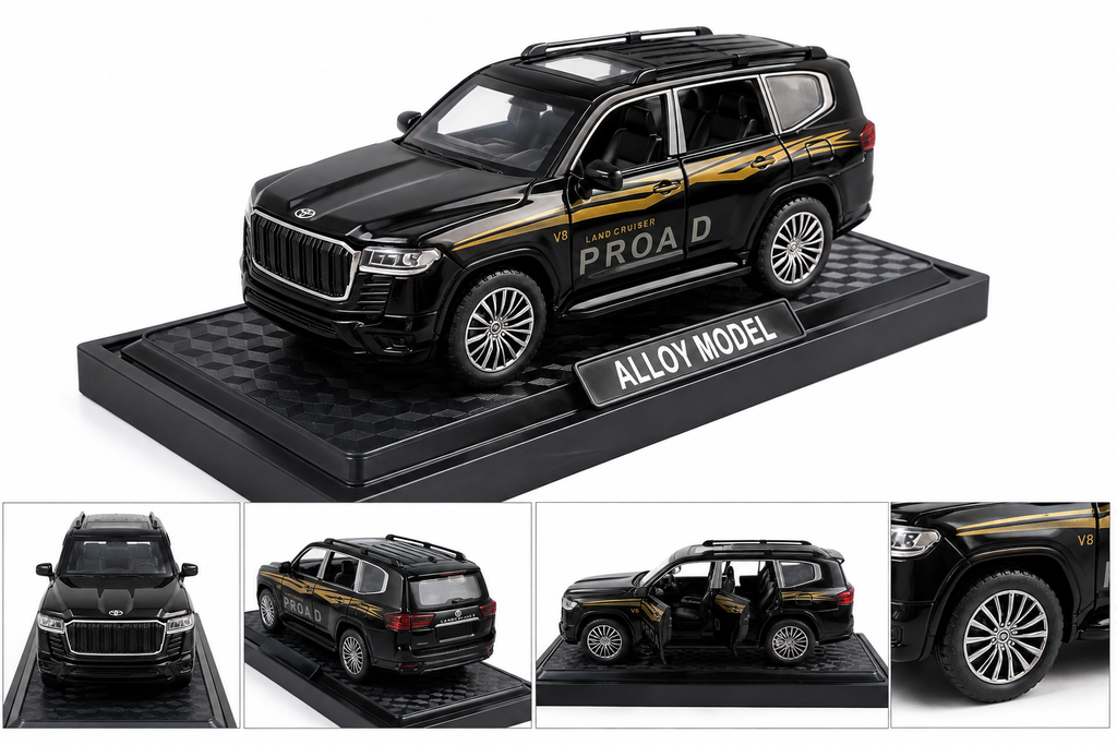 Land Cruiser Style Alloy Model Car – Premium Display Edition